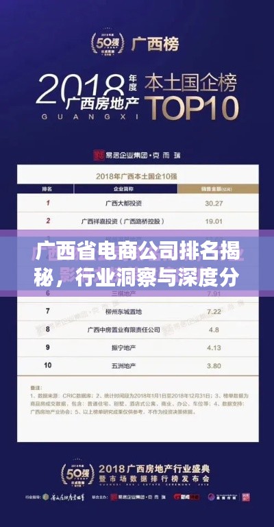 广西省电商公司排名揭秘，行业洞察与深度分析